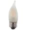 Satco Satco CA10 (Flame Tip) E26 (Medium) LED Bulb Warm White 40 Watt Equivalence 2 pk S21731 - alternate 2